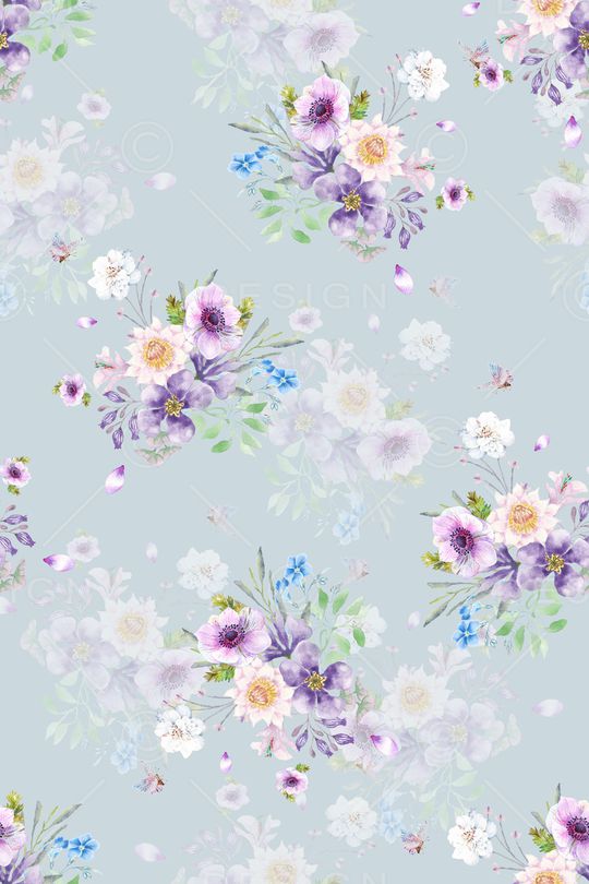 迪拜花卉印花华亿平台图片