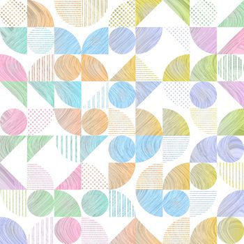 几何印花华亿平台图片