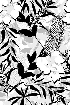 绿植树叶印花华亿平台图片