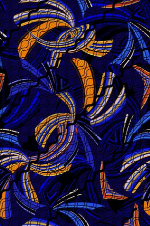 抽象印花华亿平台图片