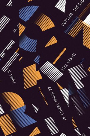 线条印花华亿平台图片