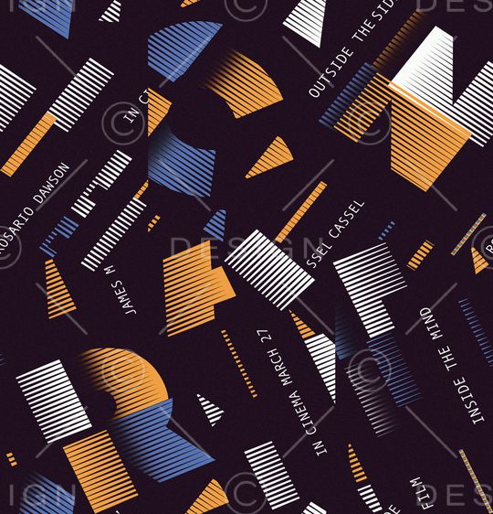 线条印花华亿平台图片