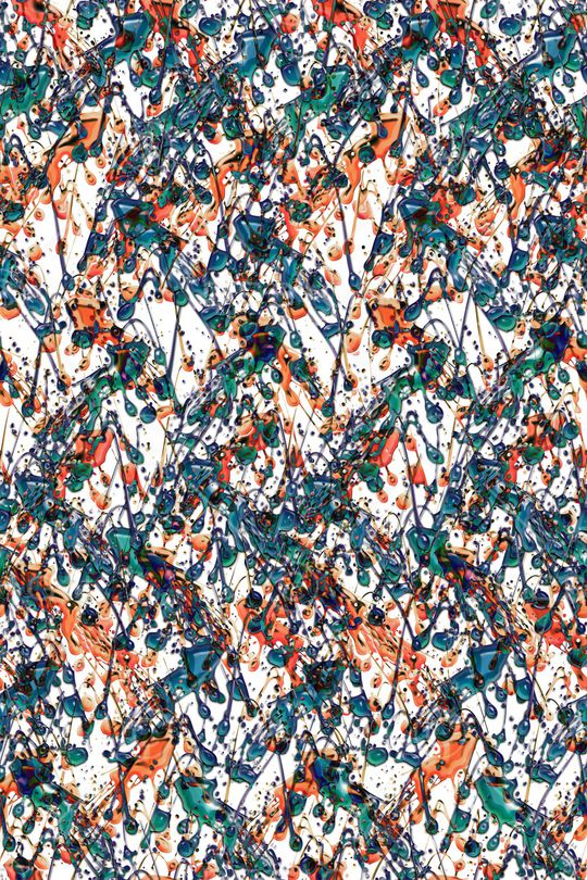 抽象男装印花华亿平台图片