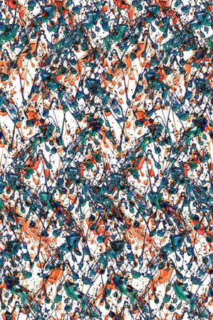 抽象男装印花华亿平台图片