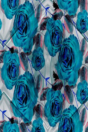 扎染华亿平台印花华亿平台图片