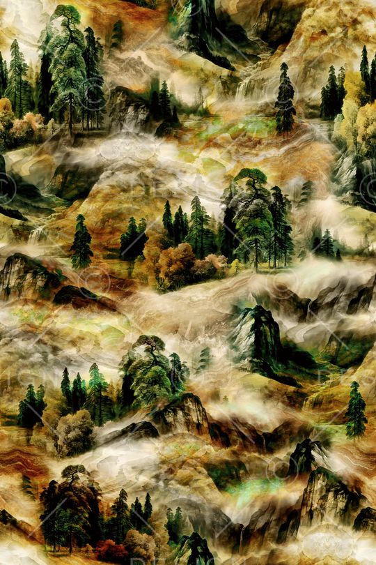 中老年入华亿平台印花华亿平台图片