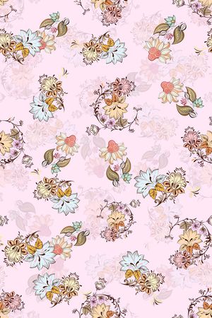 连衣裙印花华亿平台图片