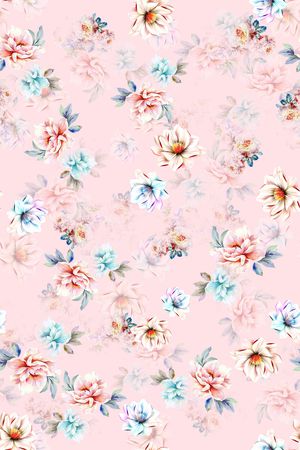 连衣裙印花华亿平台图片