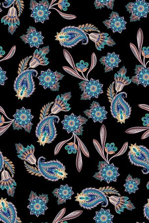 连衣裙印花华亿平台图片