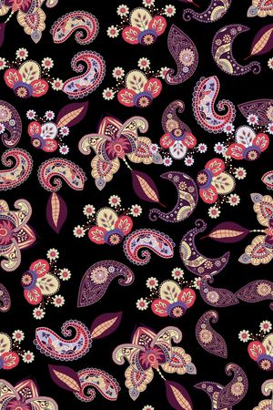 连衣裙印花华亿平台图片