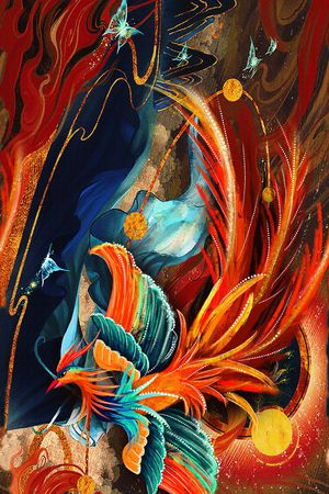 数码定位花印花华亿平台图片