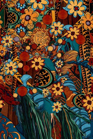 数码定位花印花华亿平台图片