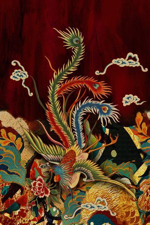 数码定位花印花华亿平台图片