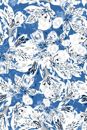 绿植树叶印花华亿平台图片