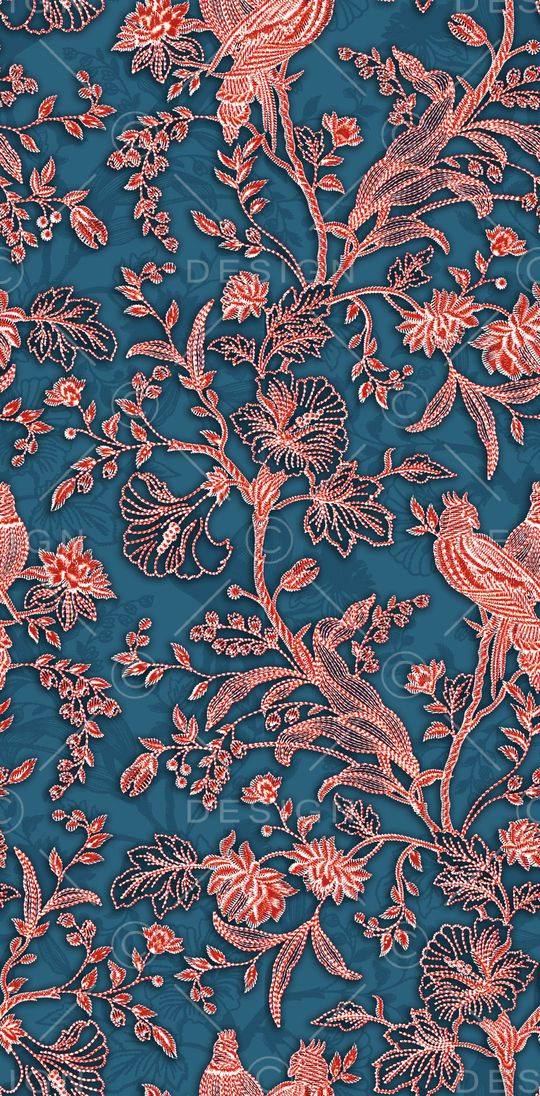 绿植树叶印花华亿平台图片