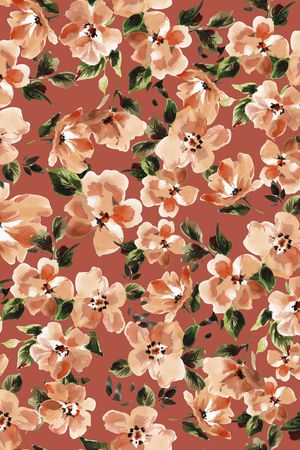 绿植树叶印花华亿平台图片