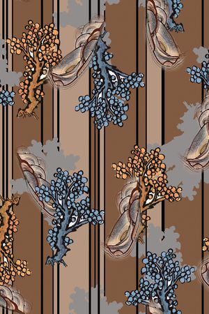 连衣裙印花华亿平台图片