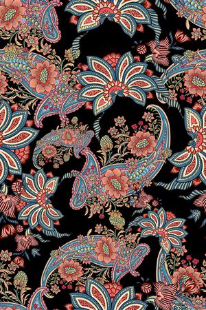 连衣裙印花华亿平台图片