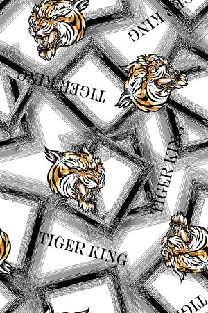 几何印花华亿平台图片