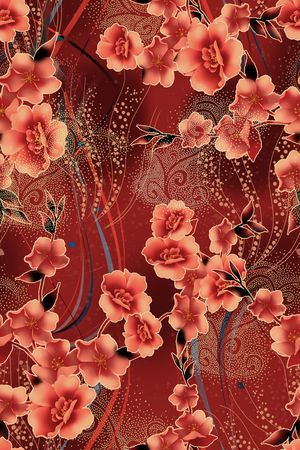 几何印花华亿平台图片