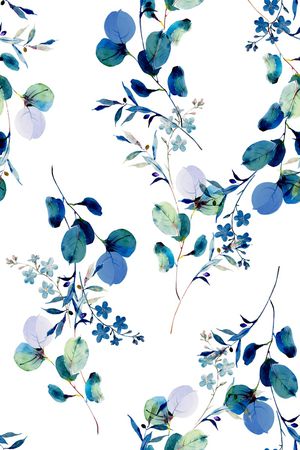 绿植树叶印花华亿平台图片