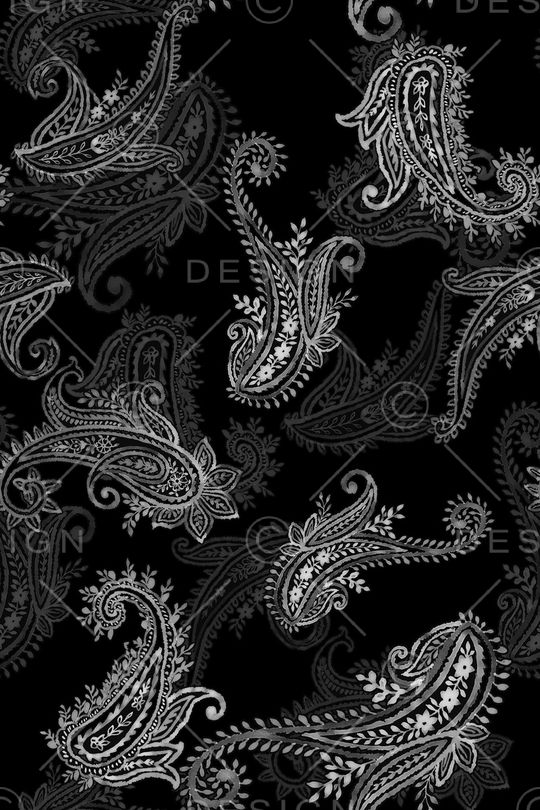 佩斯利印花华亿平台图片