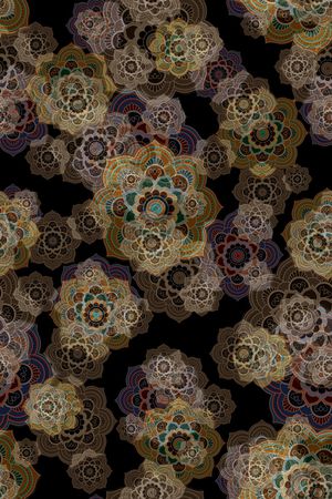 民族风印花华亿平台图片