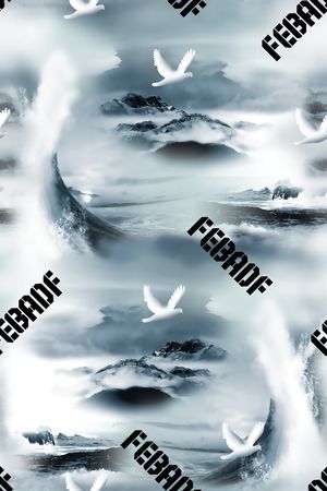 字母印花华亿平台图片