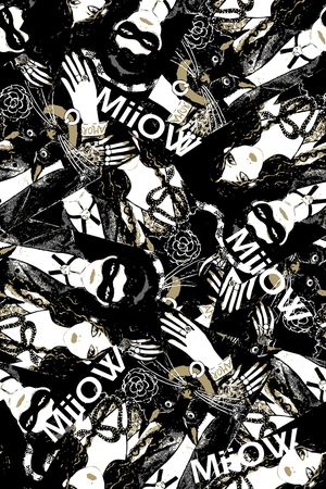 插画印花华亿平台图片