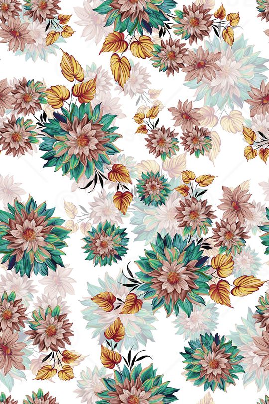 绿植树叶印花华亿平台图片