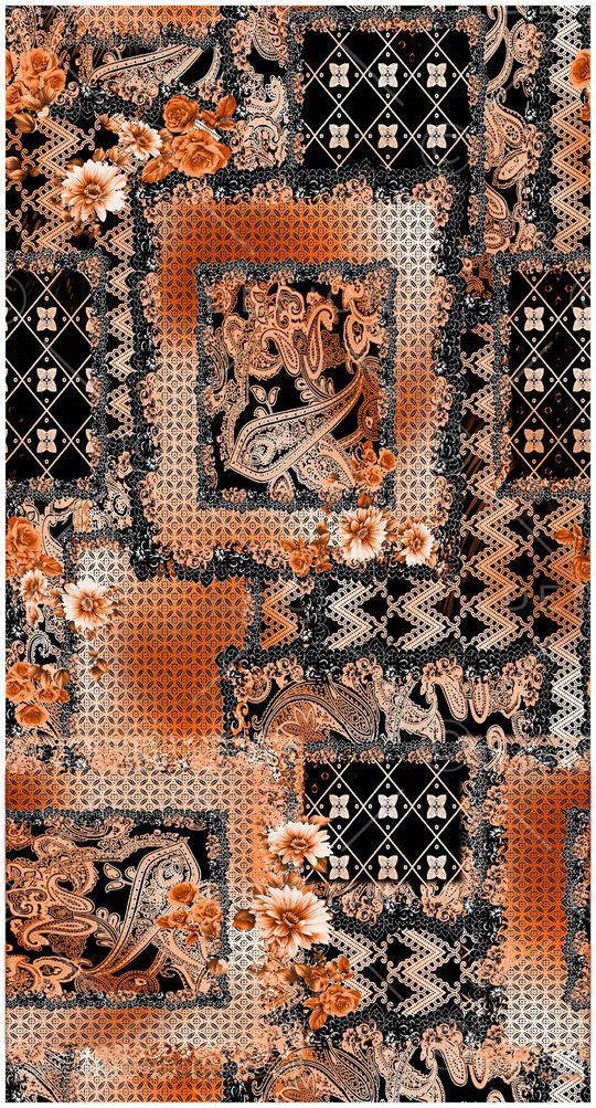 几何印花华亿平台图片