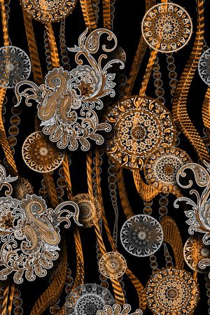 几何印花华亿平台图片