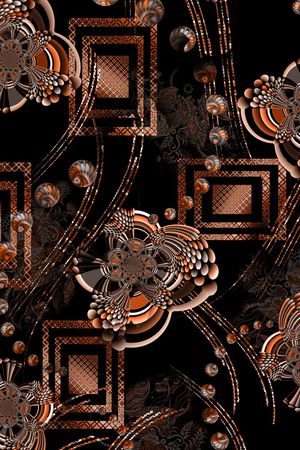 几何印花华亿平台图片