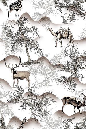 树林印花华亿平台图片