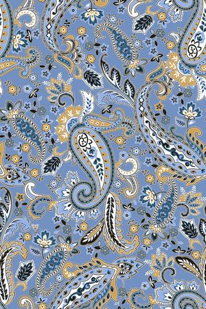 佩斯利印花华亿平台图片