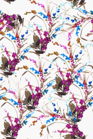 复古印花华亿平台图片