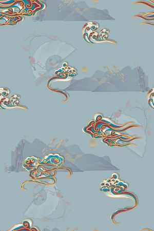 奢华印花华亿平台图片