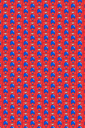 几何印花华亿平台图片