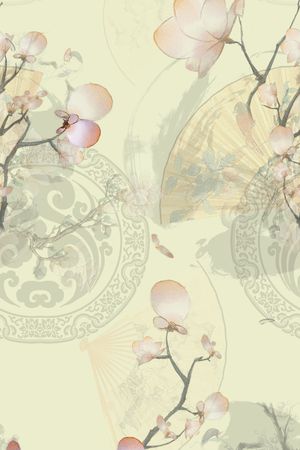 旗袍印花华亿平台图片