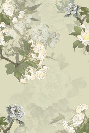 旗袍印花华亿平台图片