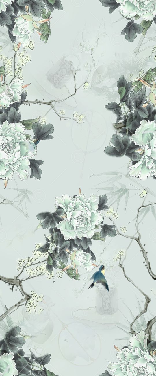 旗袍印花华亿平台图片