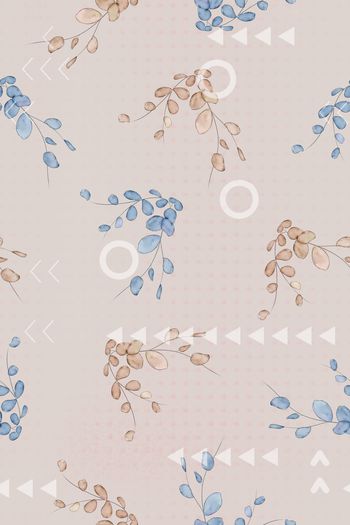 抽象花卉印花华亿平台图片