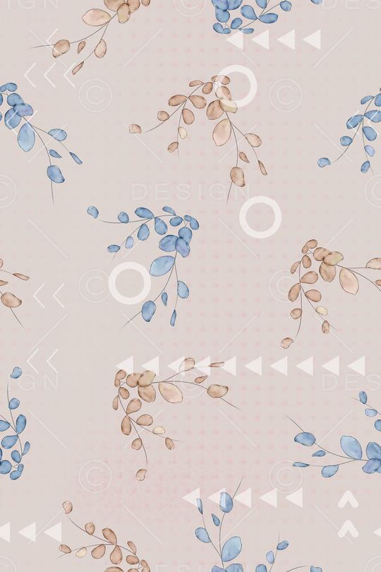 抽象花卉印花华亿平台图片