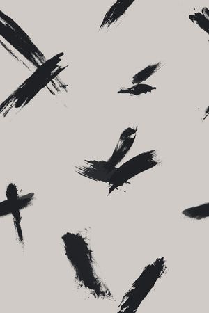 抽象花卉印花华亿平台图片