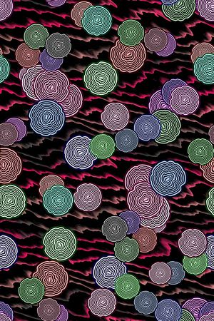 线条印花华亿平台图片