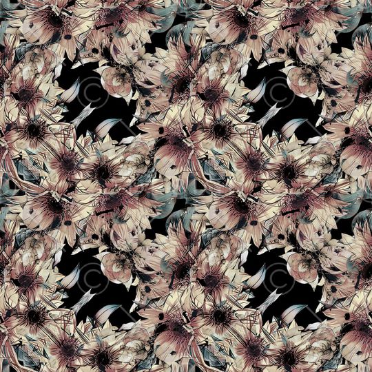 复古印花华亿平台图片