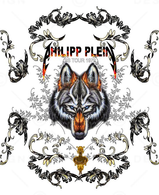 动物头印花华亿平台图片