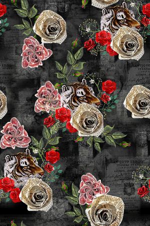 时尚印花华亿平台图片