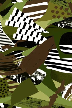 几何印花华亿平台图片