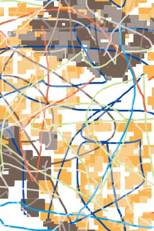 几何印花华亿平台图片